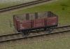 LMS 5 plank side door wagon post 1937 livery