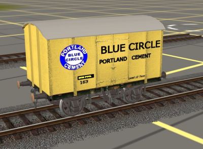 Blue Circle Van
