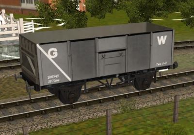 GWR 20 Ton end & side door wagon