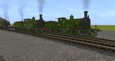 Highland Railway Small Ben Class Locos