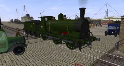 Highland Railway Barney Loco & Tender - later livery