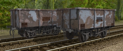 BR 27 ton Iron Ore Tippler Wagons