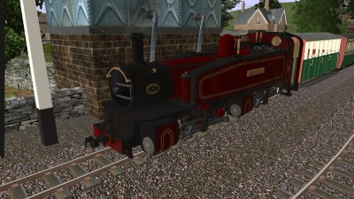 Freelance 2'NG Mallet Loco - red livery by edh6