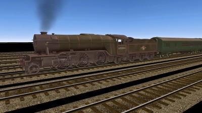 BR ex LNER V2 weathered by paulsw2