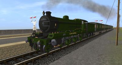 Highland Railway Clan Class Loco & Tender by edh6