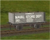 Admiralty Stores 7 plank wagon