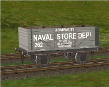 Admiralty Stores 7 plank wagon