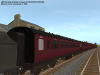 BR ex LMS P1 Sleeping & Dining Carriages - maroon by KenGreen