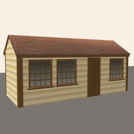 Station Building - timber (small)