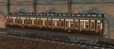 GWR Clerestory Composite Carriage by skipper1945