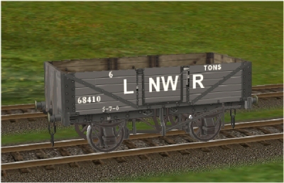 LNWR 6 ton open wagon