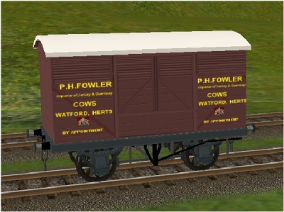 LNWR Cattle Van - Fowler