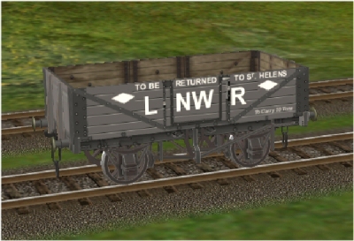 LNWR 6 ton sand wagon