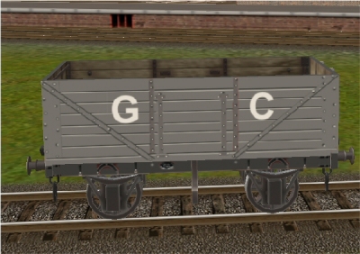 Great Central Rly 7 plank wagon
