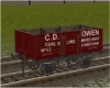 C D Owen 7 plank wagon