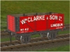 Wm Clarke 7 plank wagon