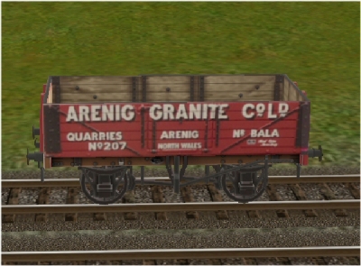 Arenig Granite 5 plank wagon