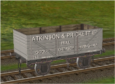 Atkinson & Prickett 7 plank wagon