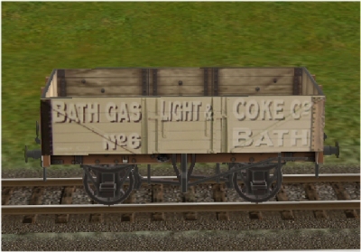 Bath Light & Coke 5 plank wagon