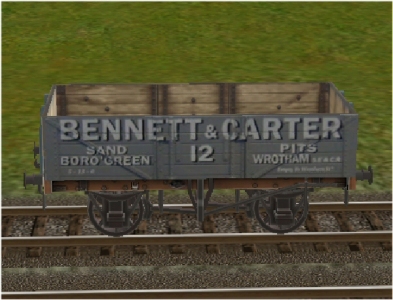 Bennett & Carter 5 plank wagon