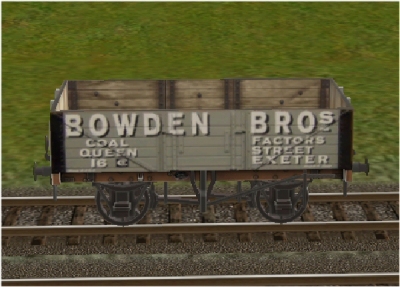 Bowden 5 plank wagon