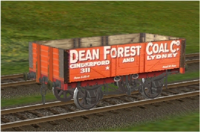 Dean Forest 5 plank wagon