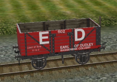 Earl of Dudley 7 plank wagon