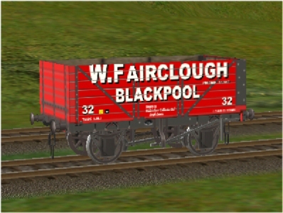 Fairclough 7 plank wagon
