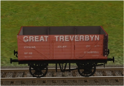 Great Treverbyn China Clay 7 plank wagon
