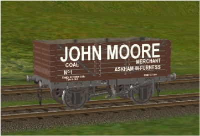 John Moore 7 plank wagon