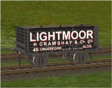Lightmoor 7 plank wagon
