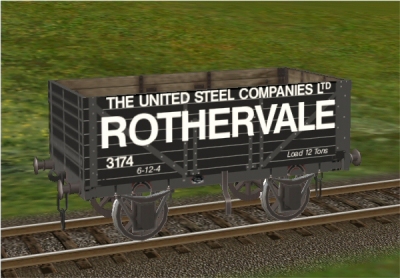 Rothervale 7 plank wagon