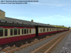 BR ex LMS P1 Sleeping & Dining Carriages - crimson & cream by KenGreen