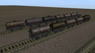A collection of Tank Wagons by Paulsw2